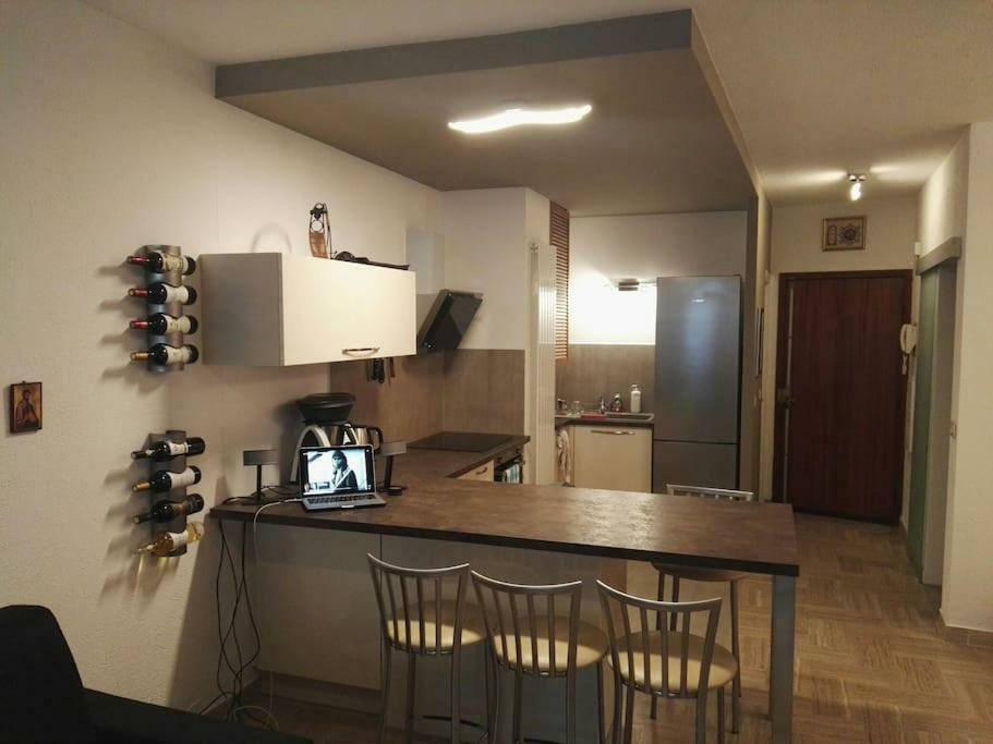 Bel Appartement Les Pieds Dans L'Eau Villeneuve-Loubet Luaran gambar